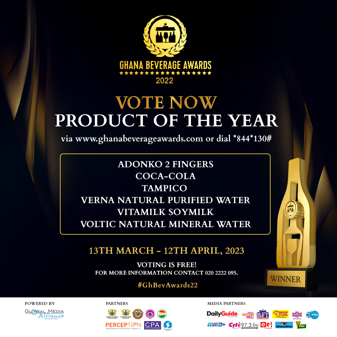 GHbevAwards's tweet photo. Voting begins TODAY!๐ฅณ๐ฅณ
It's time to vote your favorite beverage to win the Product of the Year Award๐ฅ
Visit the link in our bio to vote dial *844*130#beverage
#GhBevAwards22 #VOTINGOPEN #beverageawards https://t.co/1uEuCJKBBz
