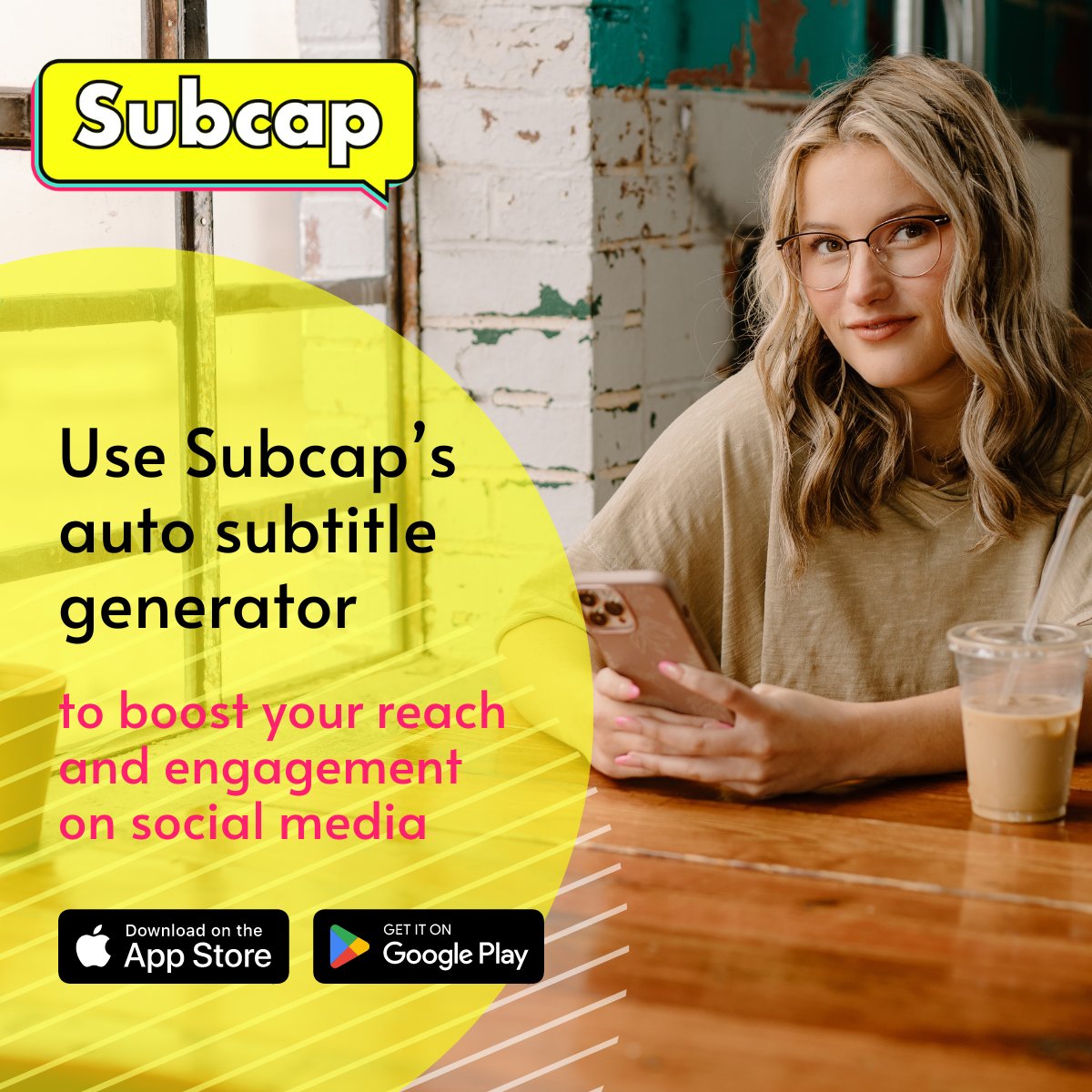 SubcapApp's tweet photo. Use Subcap to boost your reach and engagement on social media π
#socialmedia #apps #closedcaptions #captions #autocaptionapp #addcaptions #addsubctitles https://t.co/QuE3Jk8jPt