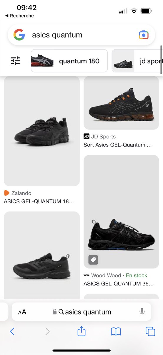 selmaksebbagh's tweet photo. Enquête Conso : je cherche des gens qui ont achetés une paire de Quantum Asics /  entre 20 et 35 ans et sur paris ? Pour une Etude Conso rémunéré - Rt apprécies bisous la twittosphere ☆彡 ♡
Exemple photo #etudeconso #enquete https://t.co/sMuy6E87Wk