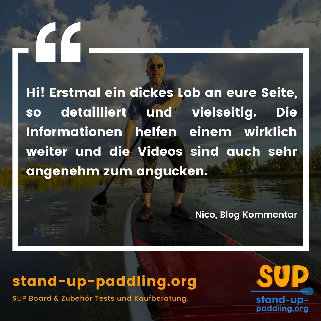 Danke Nico für das Lob! 😍

Wir haben uns sehr gefreut!

Wenn auch du Beratung bei der Wahl eines SUP Boards brauchst, schau bei uns vorbei. Wir helfen gerne – markenübergreifend – weiter 🤙 

#sup #standuppaddle