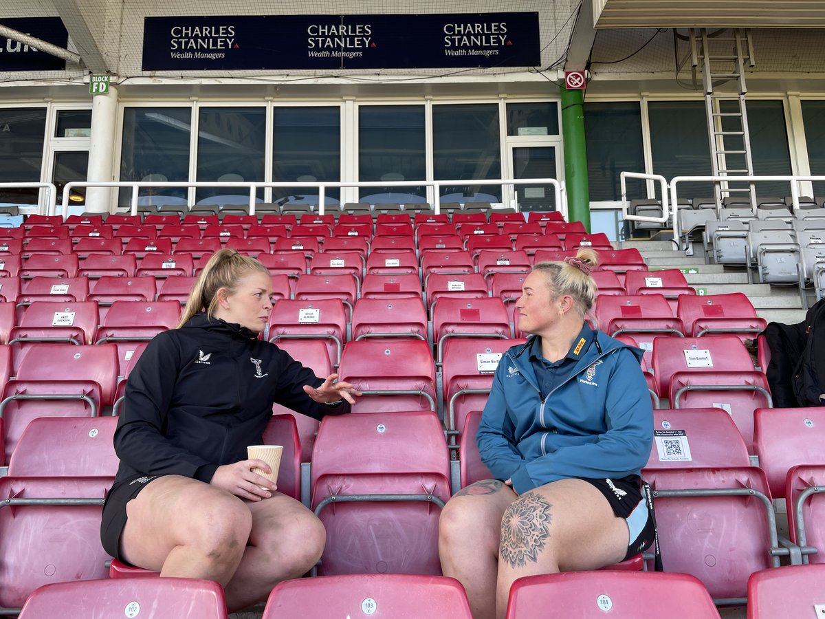 “It gives me a huge sense of belonging. Whether that’s playing in my @HarlequinsWomen strip, whether that’s playing for @Scotlandteam or the Air Force, you know that you’ve got family” Read the full @SarahAnn_Bonz interview: ow.ly/oTc150NgyPJ