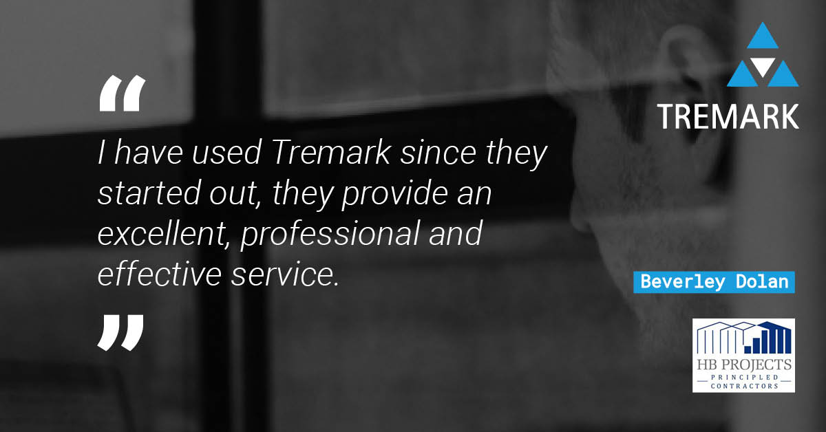 TremarkAssoc's tweet photo. "I have used Tremark since they started out, they provide an excellent, professional and effective service." - Beverley Dolan, HB Projects https://t.co/FgHhVoL7Hr