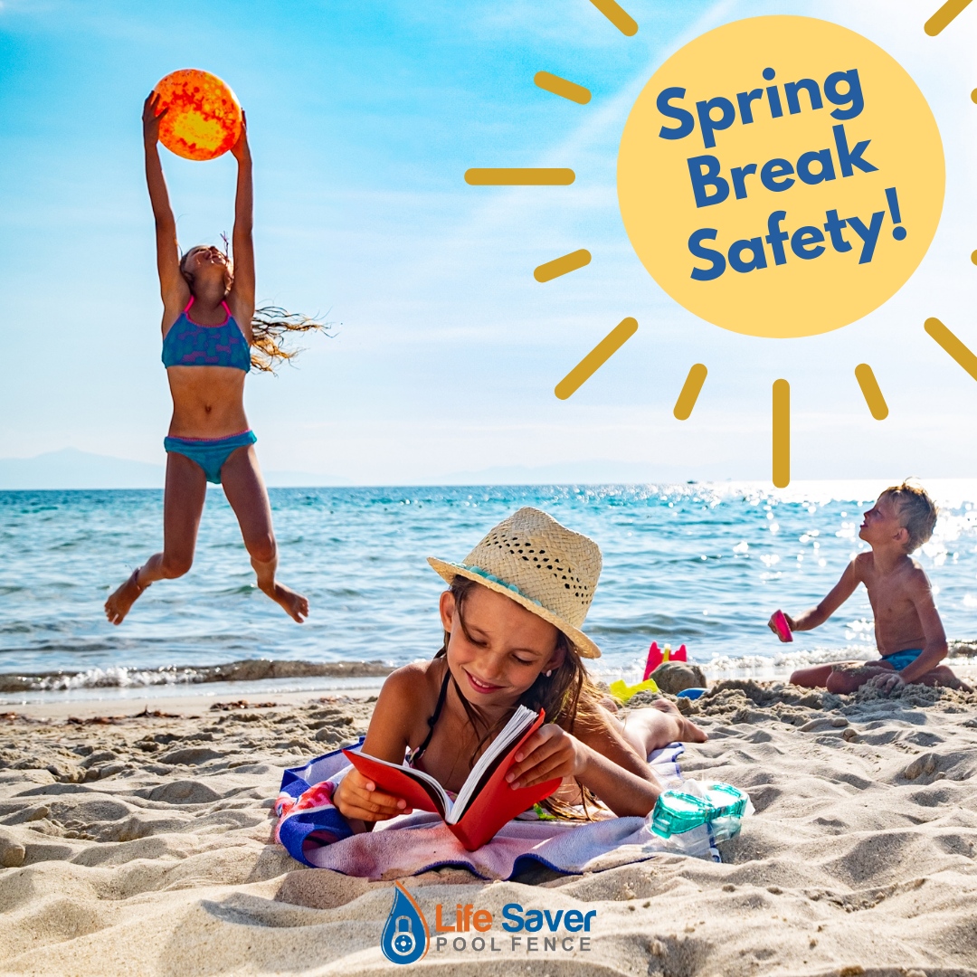 lspoolfence's tweet photo. ☀️Spring Break is here! Have fun in the sun and stay safe in the water by having a water safety plan. 

🏝Whether you're visiting the beach, water park or even a hotel with a pool, make sure your family and friends know the safety rules and basic swimming skills, and take the ... https://t.co/XyUOAVRs7d