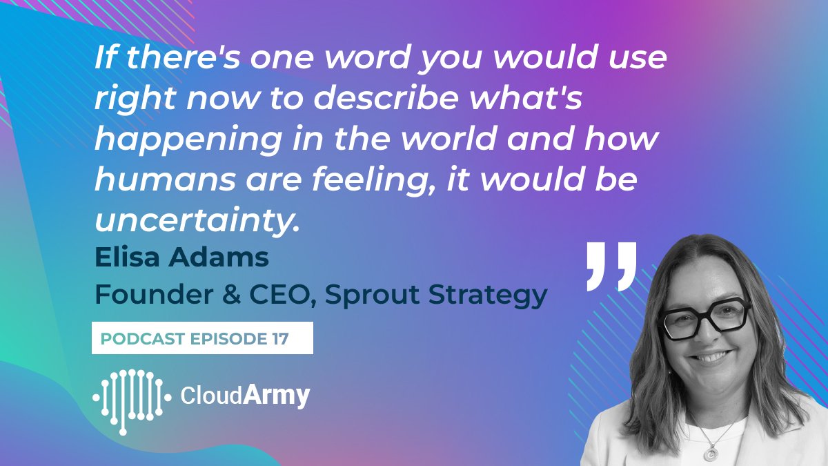 CloudArmyNeuro's tweet image. Brands can still be relevant during uncertain times if they understand the current human condition, Elisa Adams tells @richcampbell. #Neurotesting can help generate this understanding and support much-needed efforts to build loyalty &amp;amp; shape relevance. cloud.army/podcast/episod…