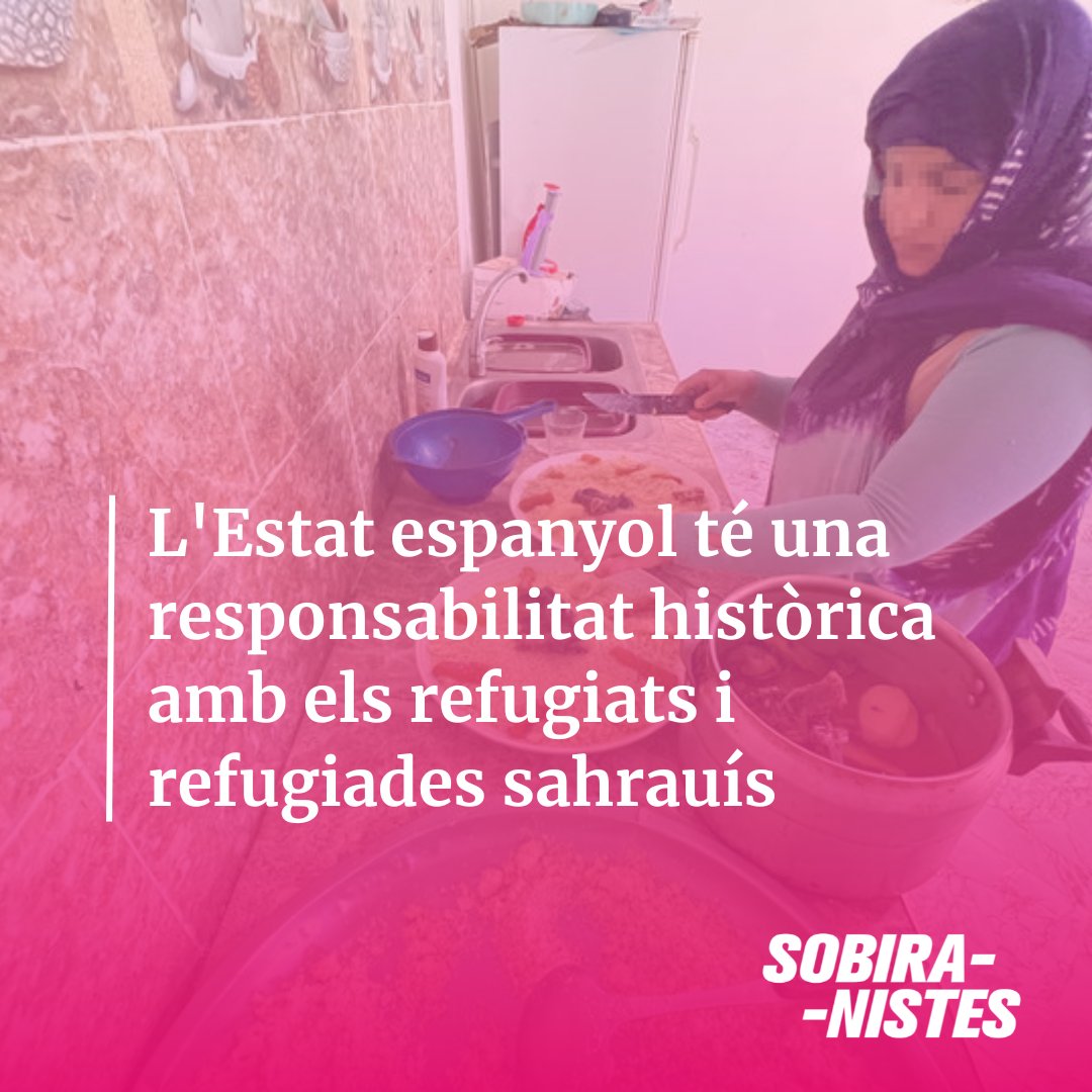 📈 L'augment de preus i l'escassetat sempre afecten als més vulnerables, i als campaments de Tinduf estan arribant a una situació límit.

🇪🇭 L'estat espanyol ha d'assumir la seva responsabilitat històrica amb els refugiats i refugiades sahrauís.

elpuntavui.cat/politica/artic…