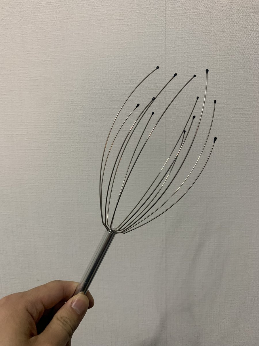 これとてもよかった。
くすぐったいと気持ちいいの間の感触になる
後頭部やるときがすごいいい https://t.co/AUtfwv1fdn