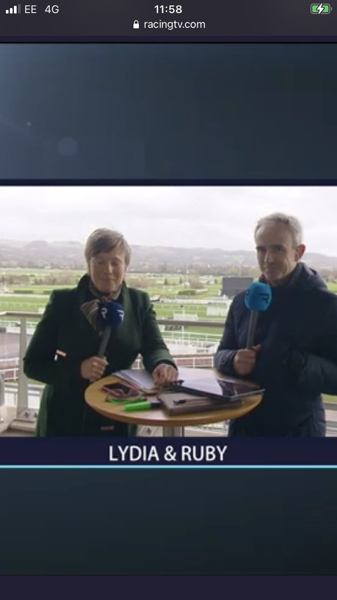 shugiehughie's tweet photo. @LydiaHislop #RubyWalsh #NickLuck …RTV . Thank you guys for a Group 1 performance live from Cheltenham while I got my Friday gear ready #ComicRelief https://t.co/zfRIxTBhzB