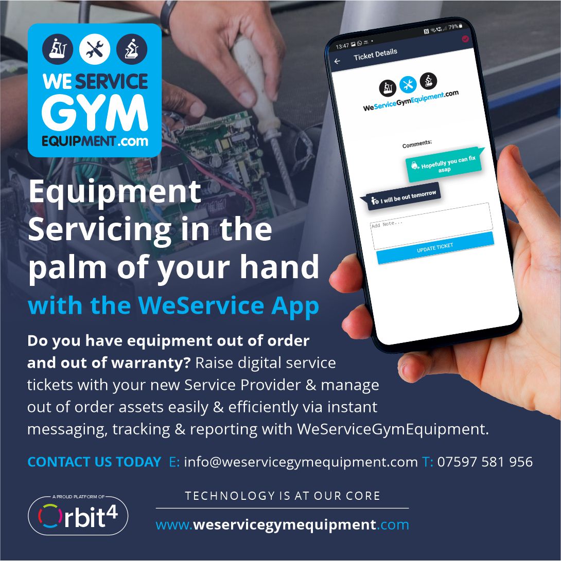 How much time do you waste organising servicing and repairs?
It's faster and easier when you use our new fit-tech. 
Find out more at weservicegymequipmet.com
#servicecontract #weservicegymequipment #orbit4 #sport #bestgymservice #fixgymequipment #serviceprovider #servicecontract