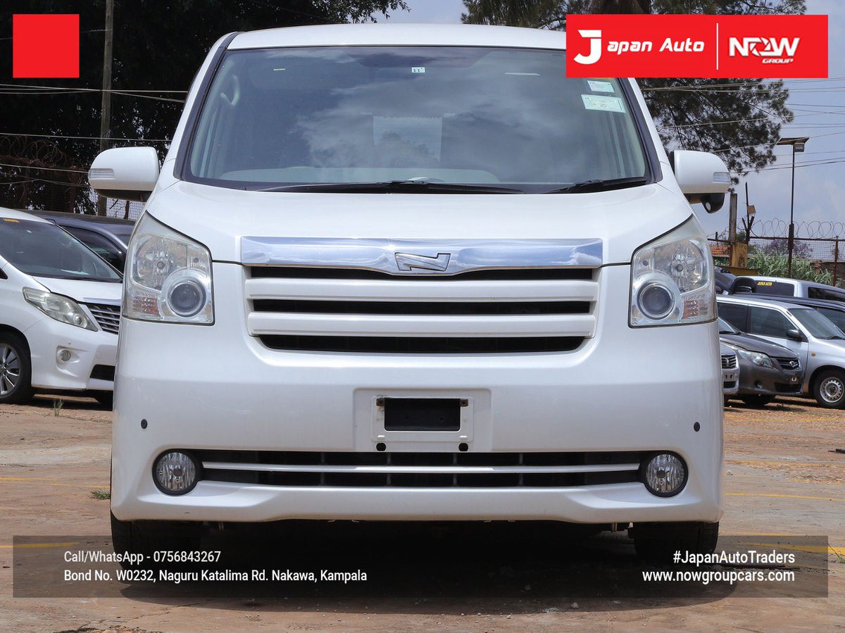 Japanautotrader's tweet image. In Stock, Toyota Noah 2008 (White)
Call or WhatsApp us on 0756843267 or visit nowgroupcars.com #nowgroupcars #japanautotraders #kampalarides #safecars #Uganda #luxurycarsforsale #instagramcars #tiktokcars #snapchatcars #kampaladealership #toyotanoah