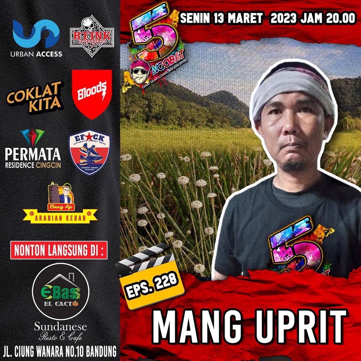 CoklatKita's tweet photo. Sebentar lagi Ngobat akan hadir bersama narasumber Mang Uprit.

Sobat coklat yang ingin menyaksikan stay di youtube Budi Dalton Ngobat Official ya karena satu jam lagi ngobat akan menemani sobat coklat semua.

#CoklatKita
#Ngobat https://t.co/T6f3Dh6nMU