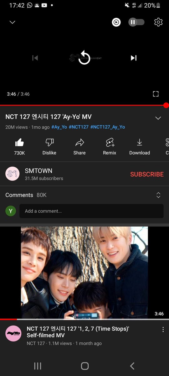 Flowerup2's tweet photo. 🔥 130323 Streaming Party For 127Squad 🔥
2 Baddies 🏎️💨
🔗https://t.co/Vr2iEhVMwI
Ay-Yo 🌴💗
🔗https://t.co/UVTZhHk3sx
Sticker 🤠💚
🔗https://t.co/khlugemgSv
Tags: @bbyyjjae @onyourjsuh
@alyjaee_ @dearurichil
#2Baddies_RoadTo_100M
#Ay_Yo_RoadTo_25M
#Sticker_RoadTo_90M https://t.co/7n54R39txq