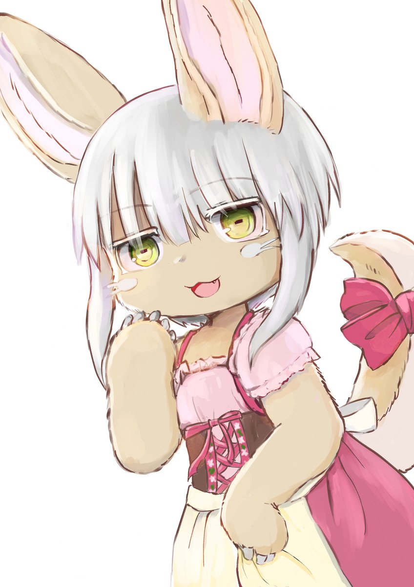 nanachi (made in abyss) furry tail animal ears 1other solo open mouth smile  illustration images