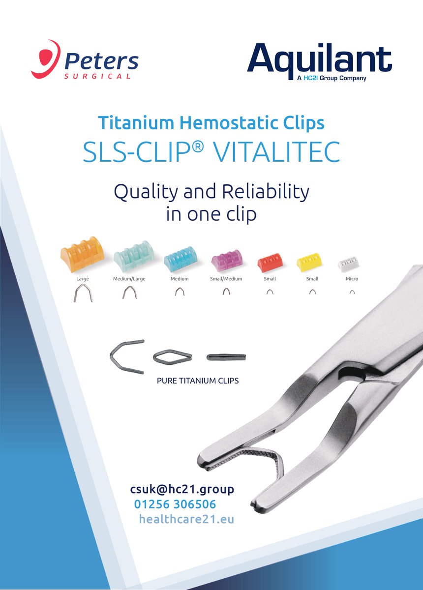 #Aquilant is proud to announce their new partnership with #PetersSurgical, a French company that develops high-quality medical devices with and for surgical teams, bringing innovative solutions to Cardiothoracic surgery, especially in the #MIS space.#cardiacsurgery #cygnetclamp