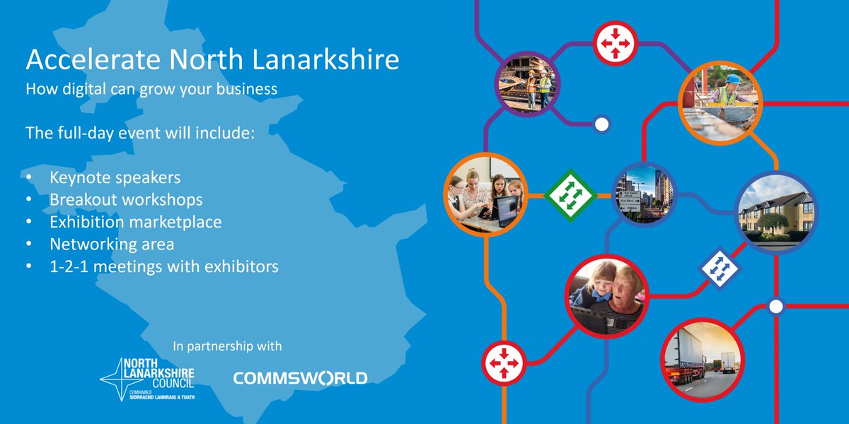 Calling all  businesses in #NorthLanarkshire

Our FREE business event: Accelerate North Lanarkshire - How digital can grow your business on the 19th April is open for registrations now:

Secure your place now: bit.ly/AccelerateNort… #AccelerateNorthLanarkshire