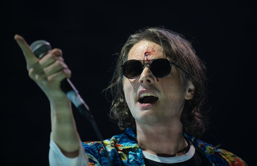 call me crazy but I think some of gerard's outfits are related to mcr5. I think they're worldbuilding like DD again, lots of hints to post nuclear apocalypse in merch &amp; stage decor. I think we might be meeting a cast of survivors

or maybe he's just having fun idk