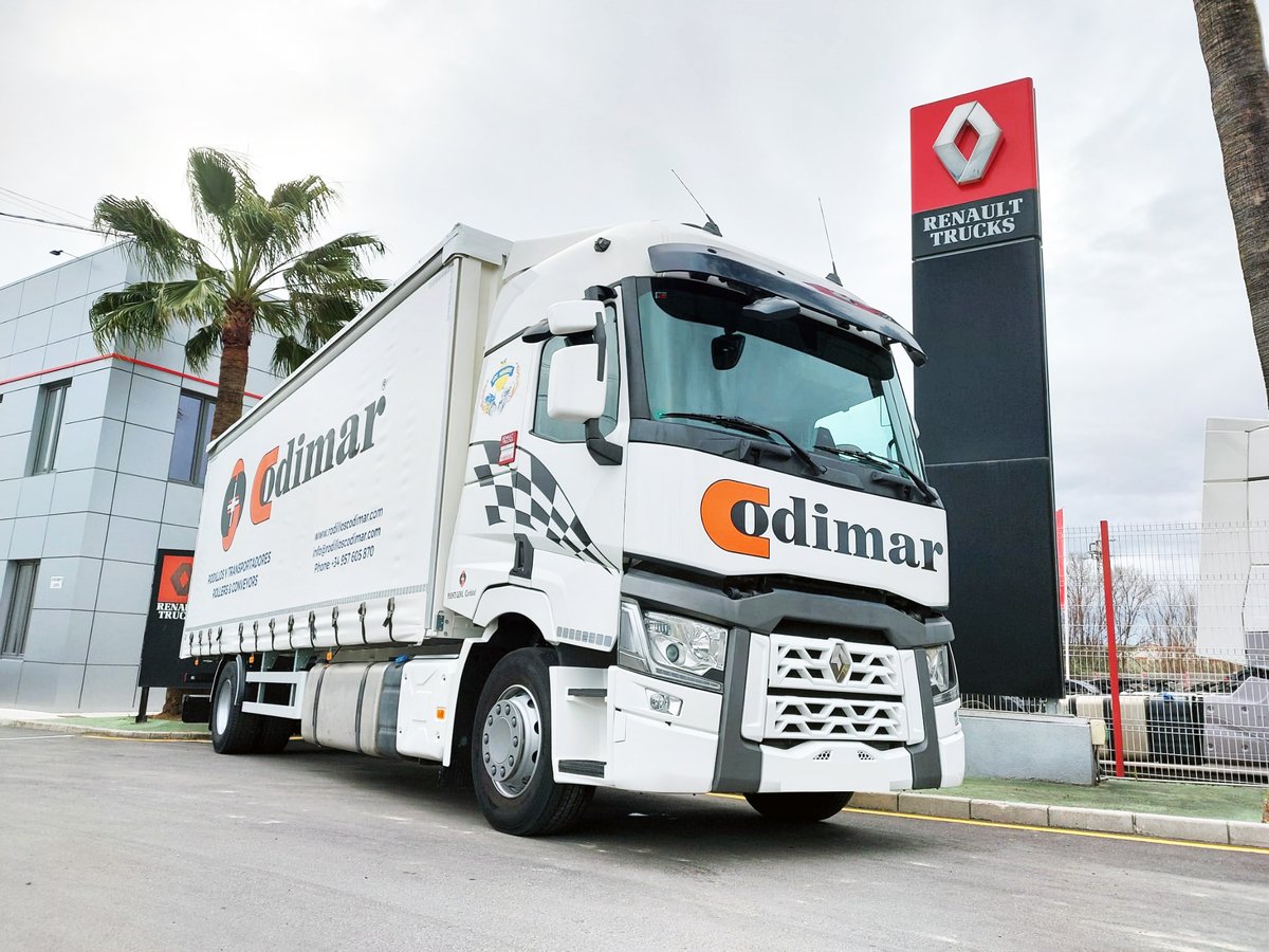 VEINLUC's tweet photo. 👉 🅽🆄🅴🆅🅰 🅴🅽🆃🆁🅴🅶🅰👈
OCASIÓN 📢
@codimar amplía con #RenaultTrucks #T460 #R4X2,#CAJANUEVA #TAULINER
𝙇𝙤𝙨 𝙫𝙞𝙖𝙟𝙚𝙨 𝙥𝙪𝙚𝙙𝙚𝙣 𝙨𝙚𝙧 𝙙𝙚 𝙢𝙞𝙡 𝙠𝙞𝙡ó𝙢𝙚𝙩𝙧𝙤𝙨, 𝙥𝙚𝙧𝙤 𝙩𝙤𝙙𝙤𝙨 𝙘𝙤𝙢𝙞𝙚𝙣𝙯𝙖𝙣 𝙘𝙤𝙣 𝙪𝙣 𝙨𝙪𝙚ñ𝙤 𝙮 𝙪𝙣 𝙥𝙖𝙨𝙤
Gracias! #Veinluc https://t.co/tlRZ6zT4BM
