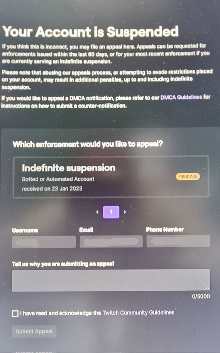 T4mym's tweet photo. @Twitch @TwitchSupport when will you people remove my unfair suspension??? I don't understand how you can suspended me on a date I didn't even stream??? #t4army #help https://t.co/W5hQl5Tovk