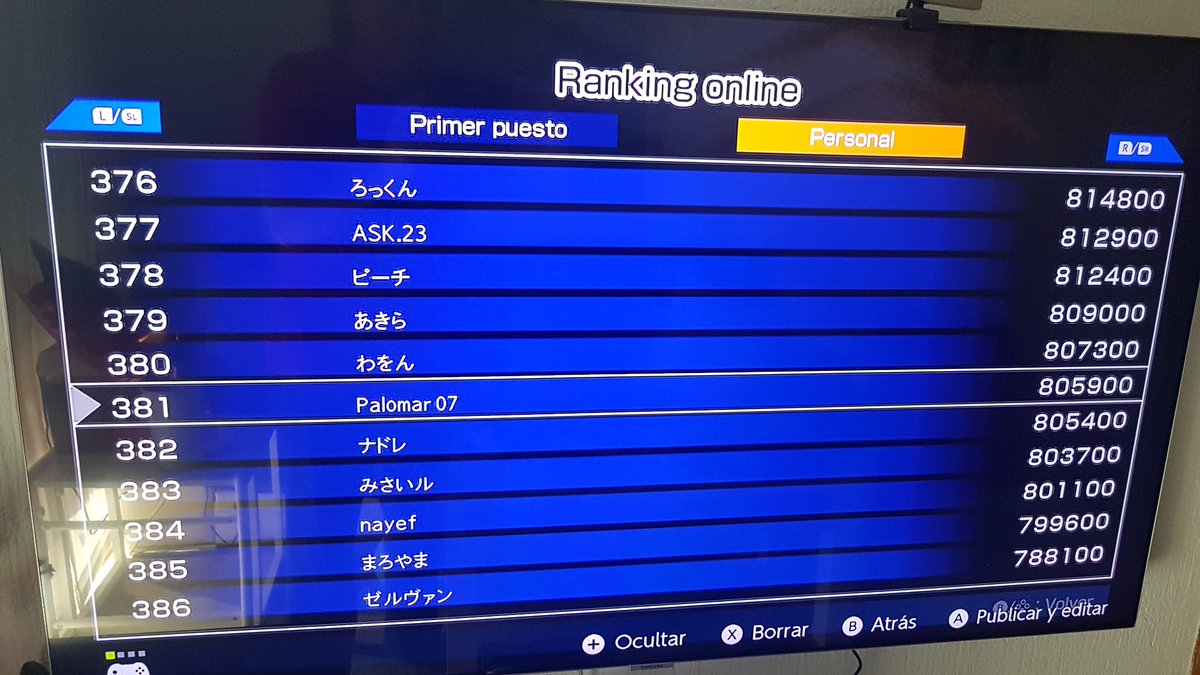 palomarzx's tweet photo. Hoy partida a
Xmultiply en switch
Despues de ver el video fran,hize una partida
Pues mi mejor partida,bueno ligera
Llegue asta el boos del stage 3,que verlo en youtube parece facil,pero a la practica..xD es otro cantar
Puesto 381 ranking
#irem
#switch
#xmultiply https://t.co/hiKslz4jRm