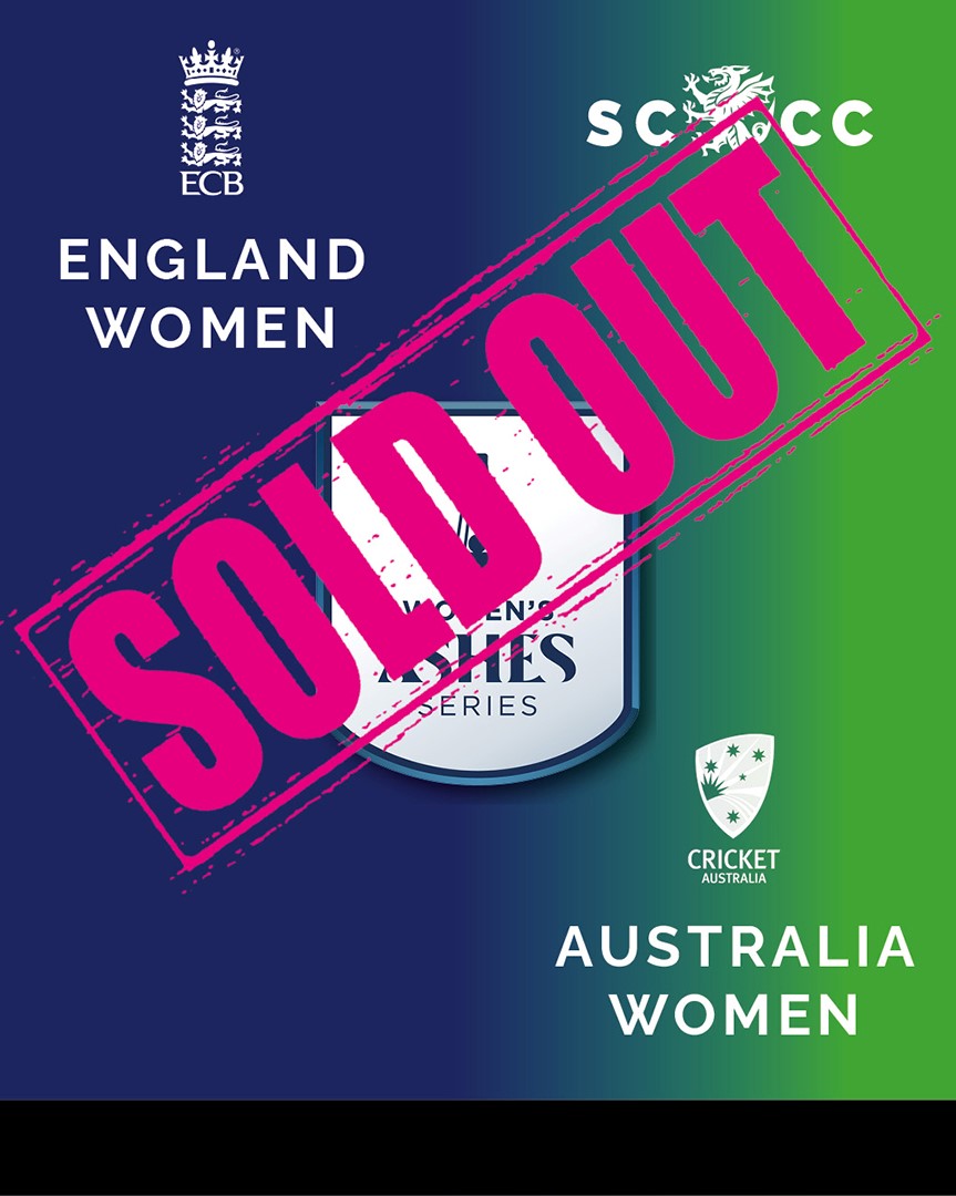 Somerset County Cricket Club are thrilled to announce the Ashes ODI between England and Australia at the CACG has SOLD OUT! 👊

This is our first ever Women’s International to sell out

#WeAreSomerset