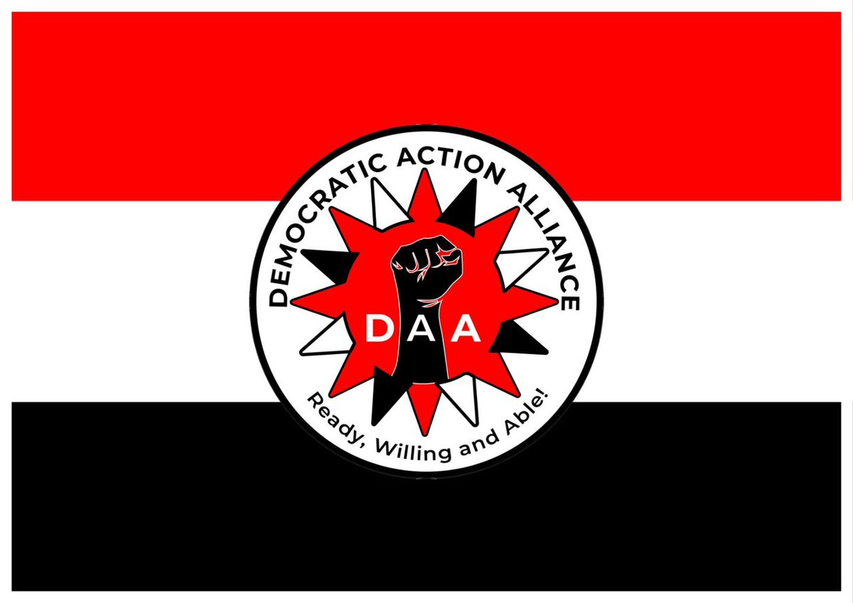 Democratic_AA's tweet photo. Official Party Launch of Democratic Action Alliance.
#gijpolcom2023 #WeCareForYou #readywillingandable #DAA https://t.co/42ekV3u8LI