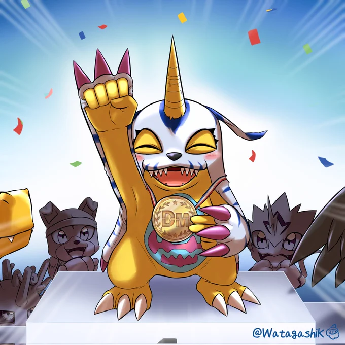 Thank you VB!!#バイタルブレス #デジモン #digimon 