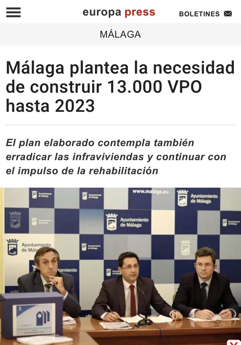 aDanielPerez's tweet photo. ▪️Impresentable es que cada día se vayan 10 malagueños de la ciudad, 3700 al año. 

▫️Impresentable es anunciar en 2011 hacer 13.000 VPO y haber hecho solo 476. 

🔲 La política de @pacodelatorrep es impresentable, expulsando a los hijos de #Málaga de la ciudad que les vio nacer. https://t.co/yX1RQGU54e