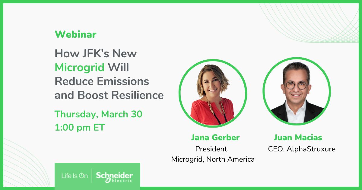 🔊Attention #sustainability and energy enthusiasts! We're partnering with <a href="/alphastruxure/">@AlphaStruxure</a> to decarbonize air transportation at JFK with a rooftop solar array and innovative microgrid.