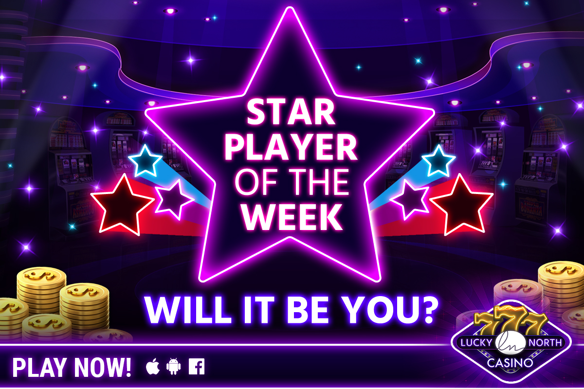 Lucky_North's tweet photo. 🤩 How does 200,000 free coins sound? 🤩 #MondayMotivation
Our player of the week will be chosen Friday! 
Enter below to qualify for a chance to win. ⭐

Play Lucky North Casino here: https://t.co/wCcP3GntW5 https://t.co/tVYYc21X5n