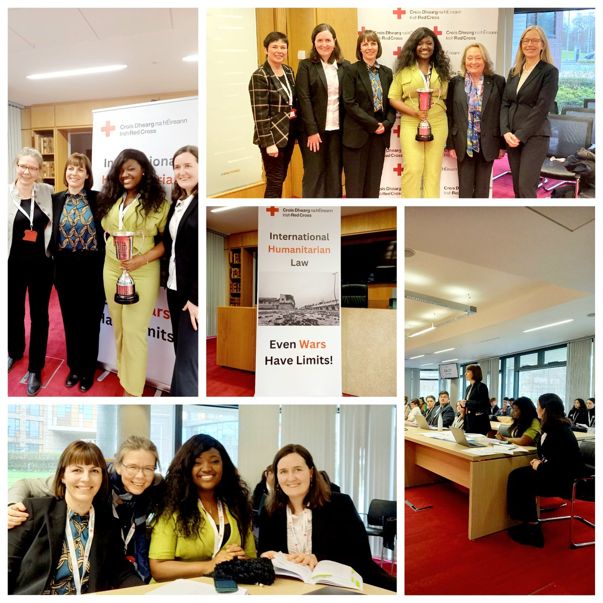 UCD Centre for HRts (@ucdcentrehrts) on Twitter photo UCD Team wins the 2023 Corn Adomnáin – International Humanitarian Law Competition!
Congratulations to our UCD team Moyinoluwa Adelakun, Alanna Grogan and Donna Parau!
Hosted by <a href="/UCDCentreHRts/">UCD Centre for HRts</a> in <a href="/UCDLawSchool/">UCD Sutherland School of Law</a> on 11th March 2023. UCD Team wins the 2023 Corn Adomnáin – International Humanitarian Law Competition!
Congratulations to our UCD team Moyinoluwa Adelakun, Alanna Grogan and Donna Parau!
Hosted by <a href="/UCDCentreHRts/">UCD Centre for HRts</a> in <a href="/UCDLawSchool/">UCD Sutherland School of Law</a> on 11th March 2023.
