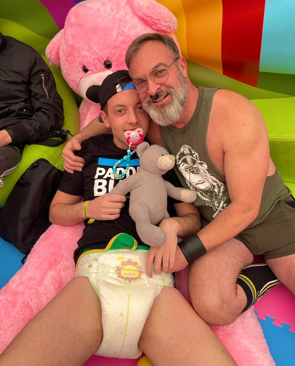 Loved every minute of <a href="/DarklandsFest/">Beyond Darklands Festival Antwerp 🇧🇪🔞</a> again this year! Super happy to have cuddled with the <a href="/ABUNappies/">ABUNappies</a> baby’s (hardworkers😌) and <a href="/KristoferWeston/">Kristofer</a> 🥰 

Lets go 2024! Can’t wait to see you all again ✨❤️