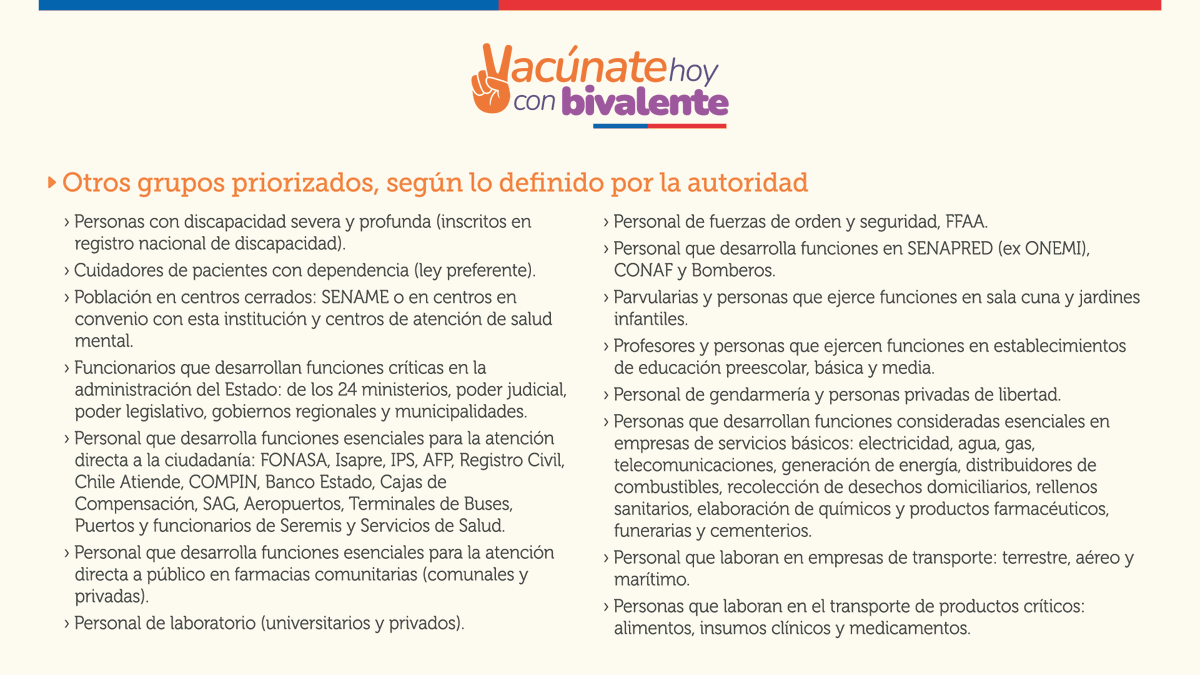 SALUDORIENTE's tweet photo. #VacúnateconBivalente💉|| Revisa quiénes ya pueden inmunizarse con la vacuna bivalente que protege de #Covid_19.
.
Recuerda que también puedes verlo en https://t.co/kpNnrnnFY3, donde encontrarás información acerca del proceso de inmunización. https://t.co/Y9y8UtI9gE