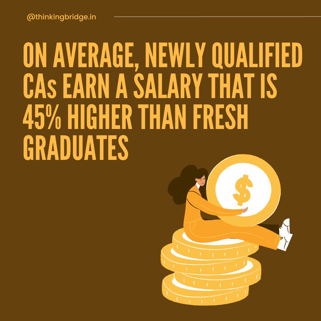 thinkingbridge_'s tweet photo. Why settle for less when you can earn more? 😌
Become a CA and elevate your earning potential. 📈💸
#Thinkingbridge #thinkingbridgecourses #CA #charteredaccountant #articleship #mba #big4 #job #big4jobs #caaspirants #mbagraduates #career #networking #opportunities #mbastudent https://t.co/3yS4w0r6X9