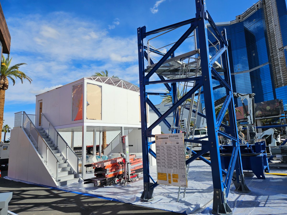ComansaCranes's tweet photo. 🔜 Less than 24 hours to go! From 14 to 18 March, we will be in #LasVegas at @conexpoconagg , with lots of news! We are looking forward to seeing you at booth F9579!
#Comansa #towercranes https://t.co/LnGpmFW2sg