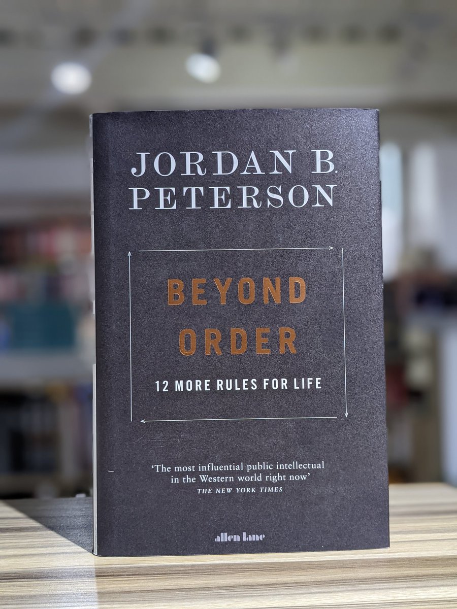 Rovingheights's tweet image. While chaos, in excess, threatens us with instability and anxiety, unchecked order can petrify us into submission. #BeyondOrder provides a call to balance these two fundamental principles of reality itself...

@jordanbpeterson

NGN 5500