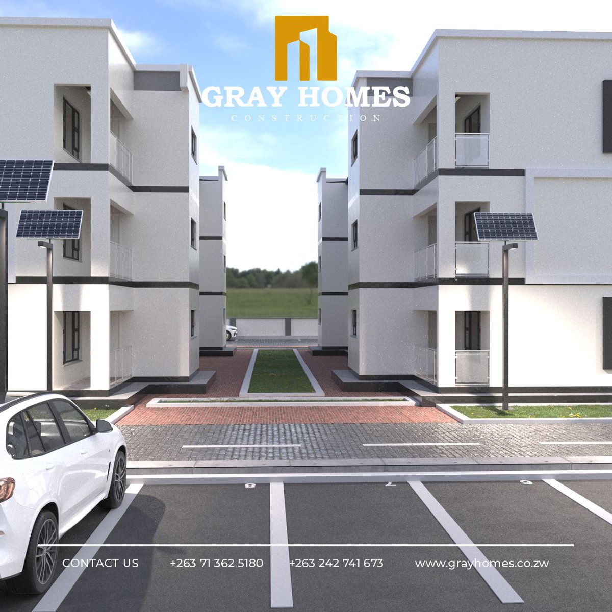 GRAY HOMES BULAWAYO FLATS || 3 BEDS
Own a Modern Flat in Bulawayo the City of Kings and Queens.
#buildingdreams #modernflats #grayhomes