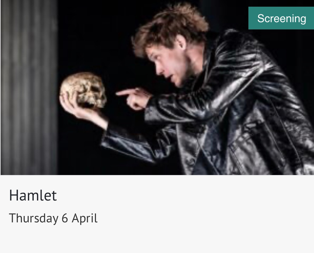 SHBookClubDHM's tweet photo. Does anyone fancy a book club trip? 

A couple of members are planning to go and see this screening of Hamlet at Gala Durham on 6th April following on from our reading of Hamlet.

Get yourself a ticket from the Gala Durham website and join in! https://t.co/eCN3DJErGq