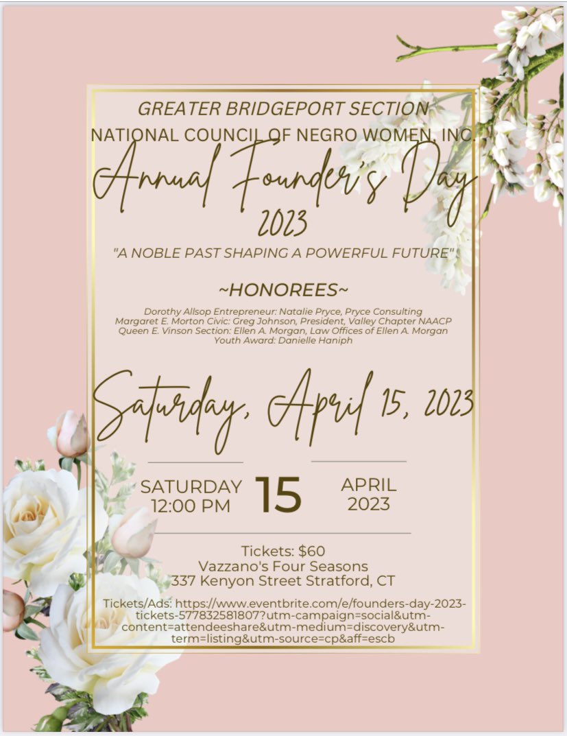 Greater Bridgeport NCNW tweet media