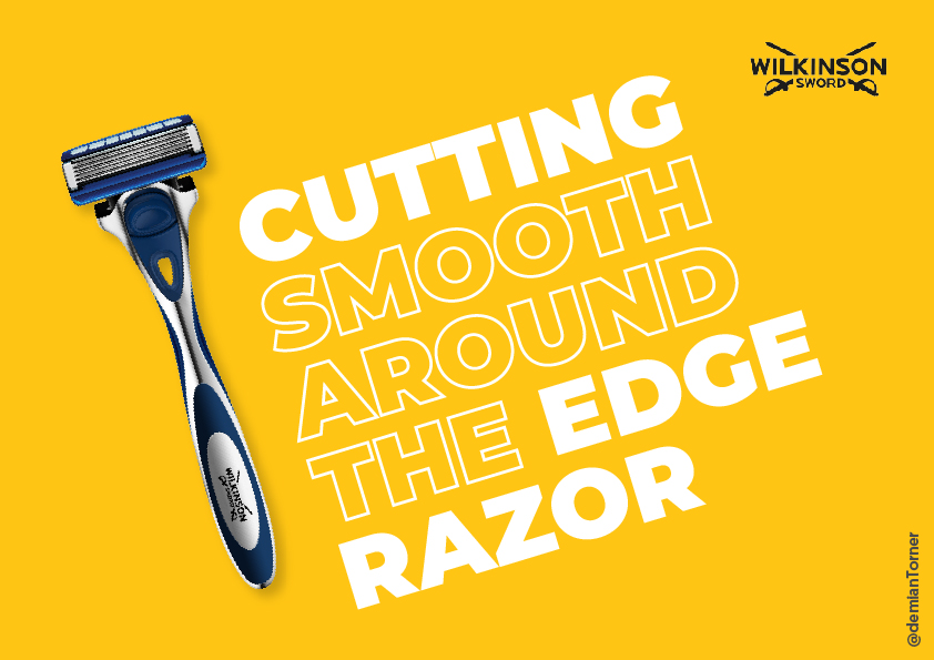 demianTorner's tweet photo. One Minute Brief of the Day:
Create posters to promote how Wilkinson Sword Hydro provides a clean, sharp shave that protects the skin against signs of irritation. #SwitchToTheSword
@WSMenUK @OneMinuteBriefs https://t.co/D00P7uVOWi