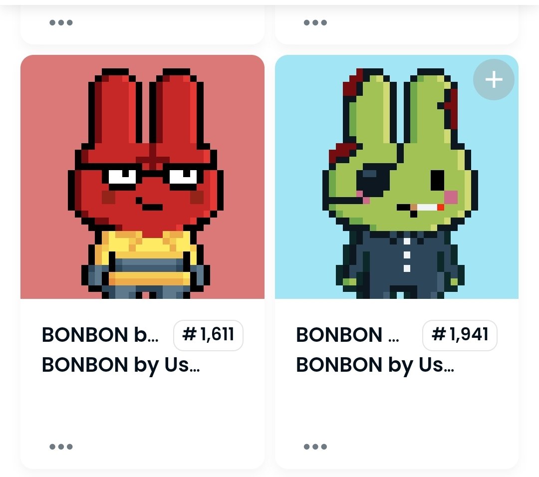 <a href="/BONBON_NFT/">BONBON by Usagi | On-Chain | SOLD OUT</a> Yoooo I got some heaters 🔥 LFG 🔥
GM 🐰