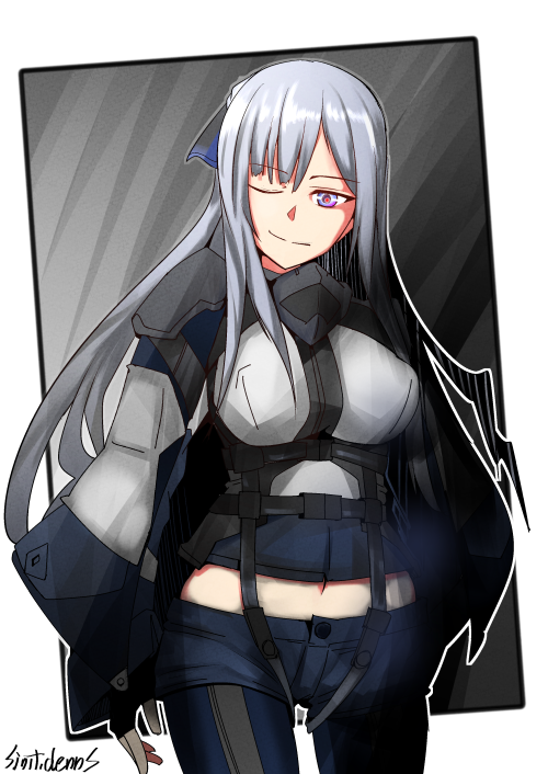 AK12(ドルフロ) 「再掲#ドールズフロントライン#ドルフロ GirlsFrontline 少女前線 」|ミナミくんちゃん＠23年は頑張るのイラスト