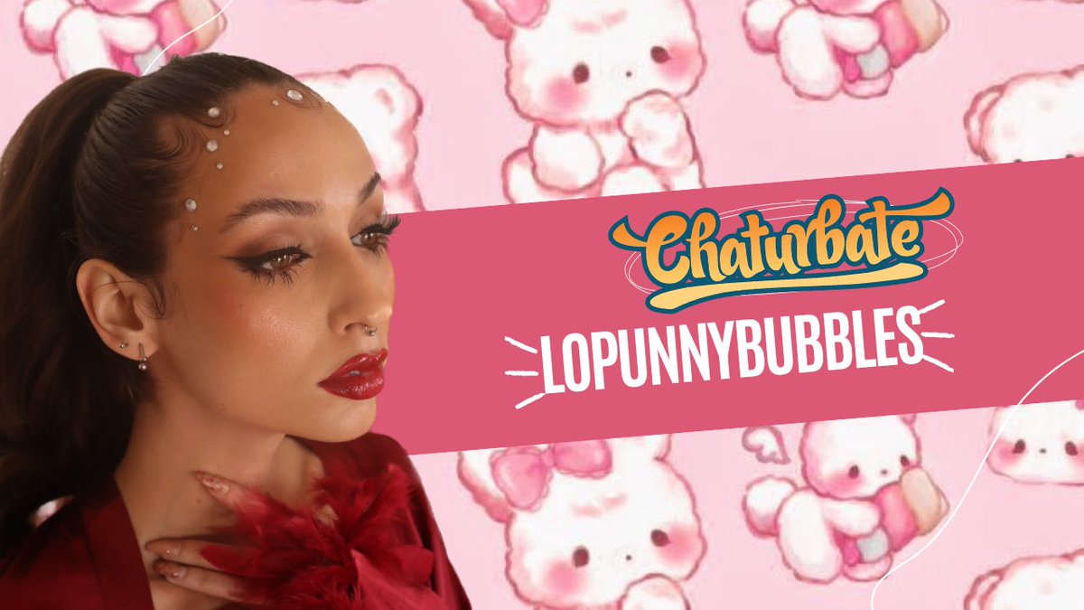 lopunybubbles's tweet photo. Starting soon on Chaturbate ppl 😘 https://t.co/Zxvpnlr7wQ