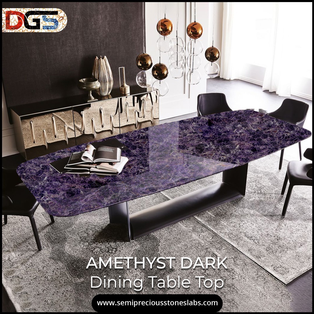 divyagemstonex's tweet image. 𝗣𝗿𝗲𝗺𝗶𝘂𝗺 𝗗𝗶𝗻𝗶𝗻𝗴 𝗧𝗮𝗯𝗹𝗲 𝗧𝗼𝗽!

This Amethyst slab gives a more generic look to your dining room and carries a within loudness embedded with calmness. 

Website:‌ ‌‌semipreciousstoneslabs.com ‌ ‌ 

#dining #diningroom #diningtop #tabletop #amethyst #amethystslab