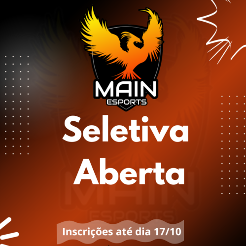 esports_main's tweet photo. 🔥 Seletiva 🔥
A MAIN está com inscrições abertas para a seletiva de jogadores para o competitivo de 4v4.
Players que gostariam de entrar no cenário competitivo de equipes de TFT, aqui esta a chance de mostrar seu potencial!
#GOMAIN
Link da inscrição nos comentários 👇 https://t.co/cRvcjjKwqY