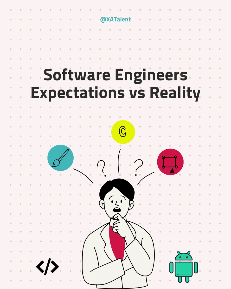 XA_Talent's tweet image. When you thought you&apos;d be writing cutting-edge code that changes the world, but end up spending most of your day debugging and fixing typos. 😅 Who else can relate to the glamorous life of a software engineer? #ExpectationVsReality #TechLife #DebuggingForever