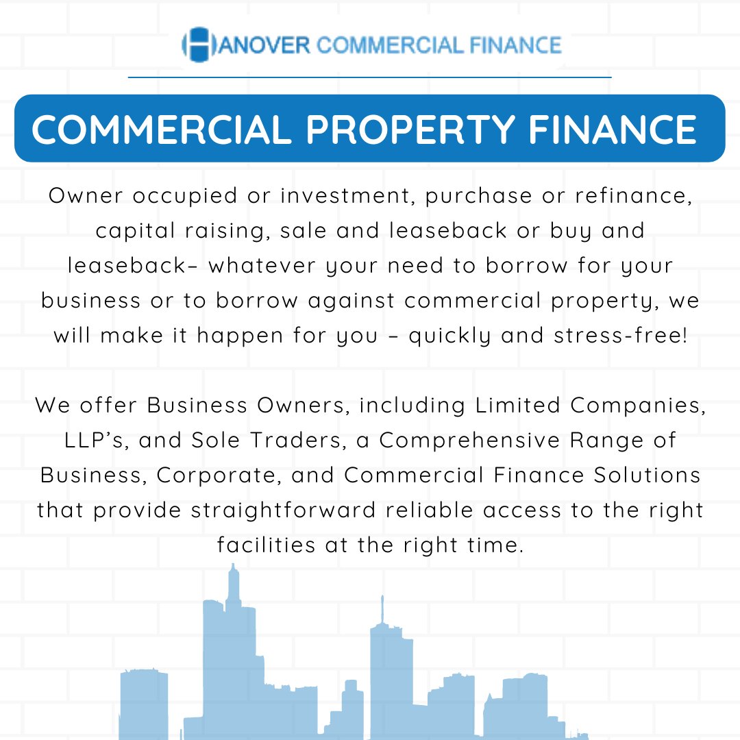 FinanceHanover's tweet photo. Financing requirements on commercial property vary widely. Whether it’s office, industrial, retail or mixed-use premises, we arrange commercial mortgages that are precisely structured to individual needs and ambitions.

Find out more:
https://t.co/mq1GFiFMPs

#commericalproperty https://t.co/iLyBv5pCSw