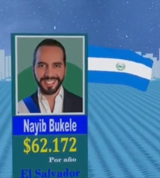 carlos81956718's tweet photo. ¿Cómo el mejor presidente del mundo (Bukele) tiene un sueldo (en dólares) que es la mitad de lo que gana del peor presidente del mundo (Boric).....¿?

Tonka Neme Pedro Pascal
#ContigoCHV Kast #BoricEnCaidaLibre #ContigoCHV #MuchoGustoMega #TuDia13 #buenosdíastvn Litio Karen Rojo https://t.co/pL54OMi0JB