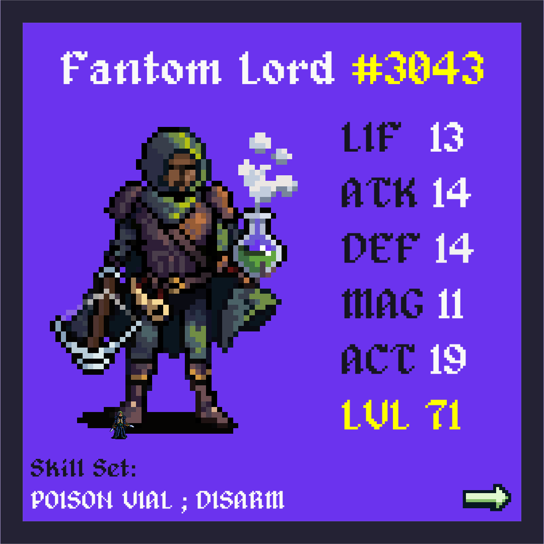 STOMACOstudio's tweet photo. Get your favourite #FantomLords #NFT now!
These are just the cheapest ones available on #NFTKEY at the moment.
Lords: https://t.co/ZQoyYjrNRH
Play: https://t.co/tMqIWOWgFh
Follow the official page @ENRINFT
#nftcommunity #crypto #pixelart #gaming #fantom $FTM https://t.co/WGHdjK3veS