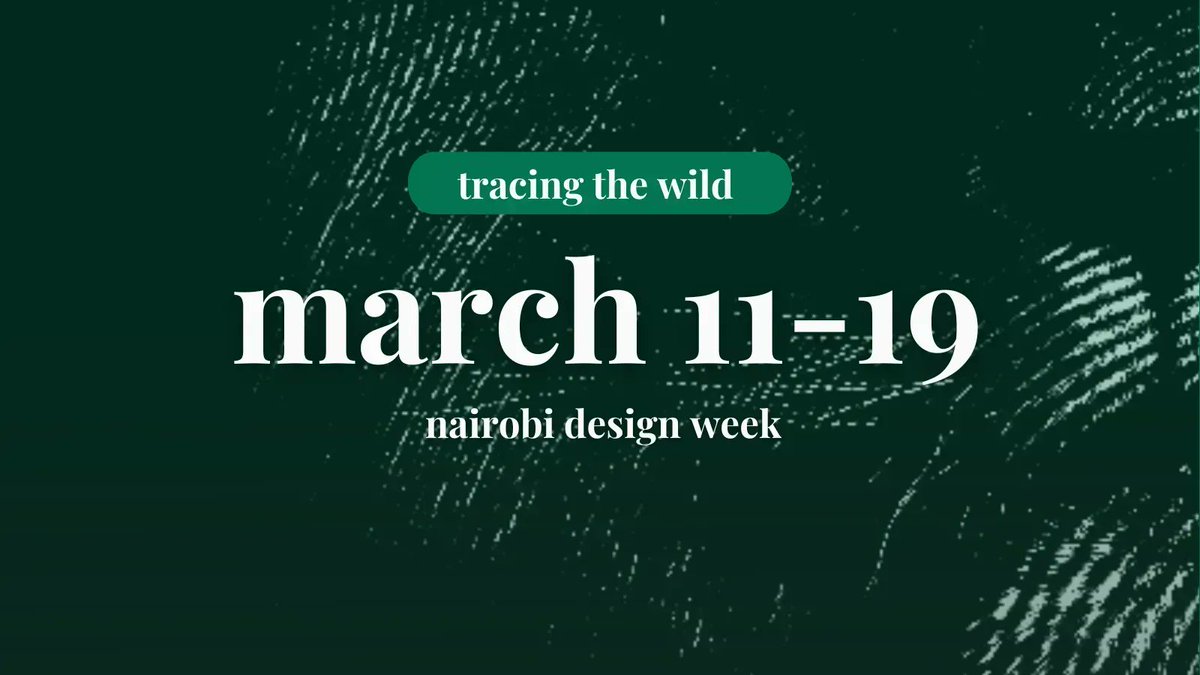 nairobidesign_'s tweet photo. Did you enjoy the 'Tracing the Wild' exhibit at #NairobiDesignWeek

If you havent had a chance, the exhibit is still ongoing at Opportunity Factory, Mbagathi Ridge Karen, running through to 19th March

Come hangout!
@sovereignnature 
@AnagbadoChuma 
@IreneAmoke 
@KenyaWildTrust https://t.co/N7s4xcIlQ8