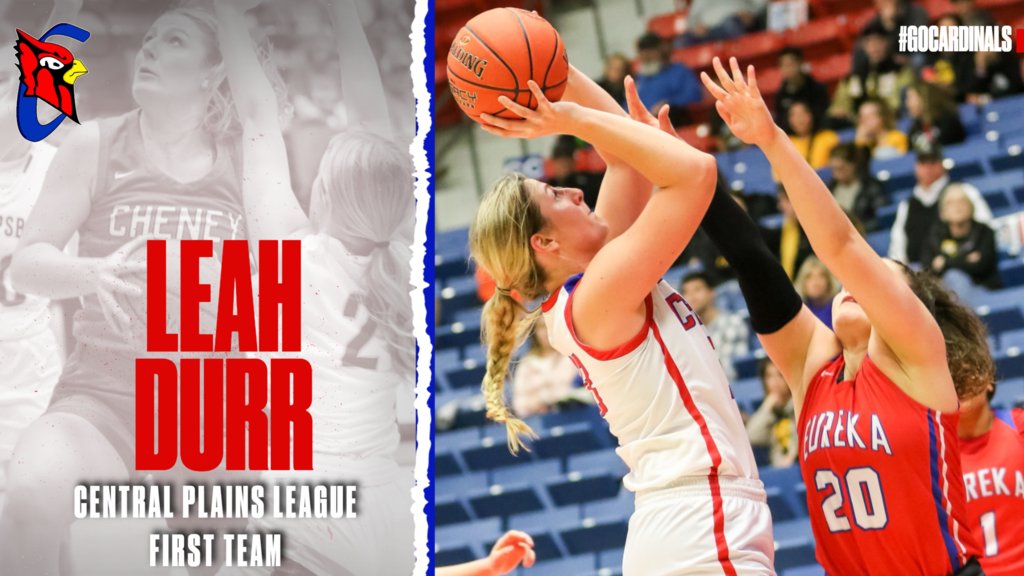 CheneyCardinals's tweet photo. Congratulations to Leah Durr for being named All CPL First Team! #GoCardinals https://t.co/avnCBq9gbi