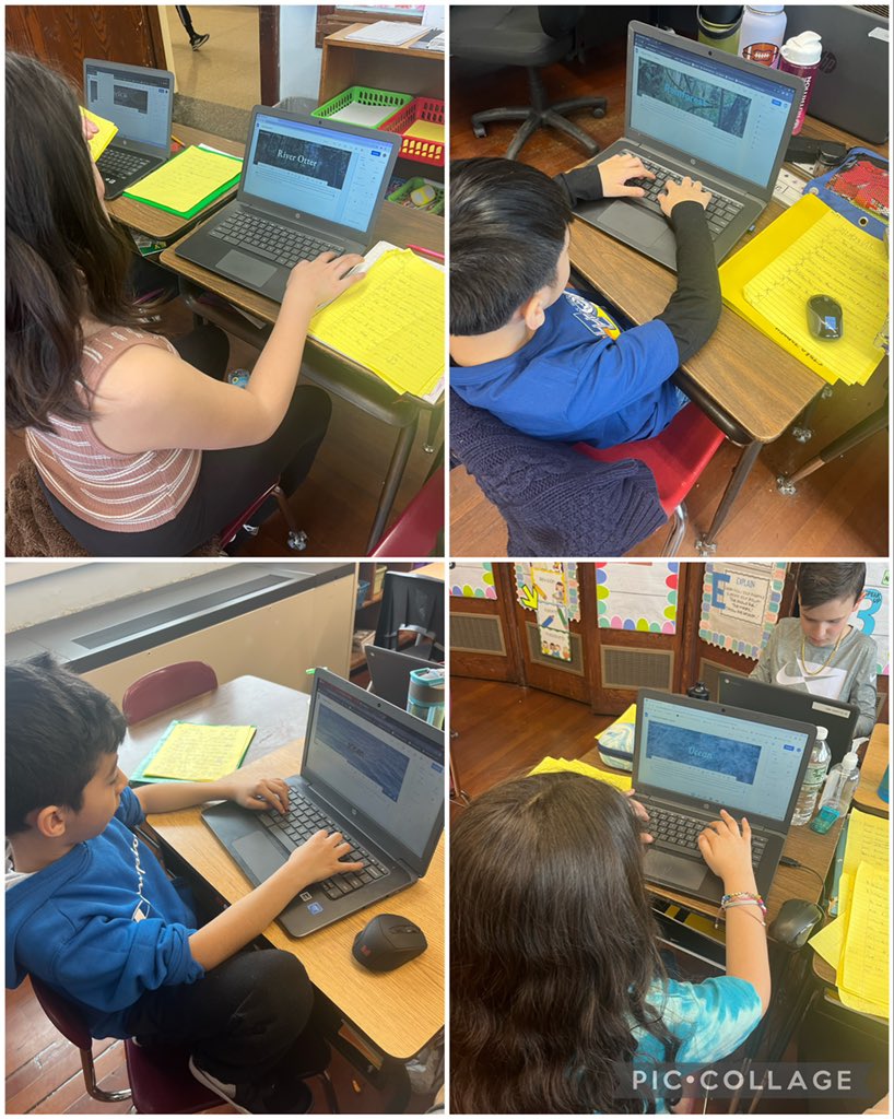 Fourth grade writers are publishing their nonfiction writing using google sites! We can’t wait to share our research about animal and plant adaptations in the ocean, rain forest and desert! <a href="/MrsAndrejko/">Mrs.Andrejko</a> <a href="/WHGWashington/">WHGW</a> <a href="/WhufsdRams/">Ram Pride</a>